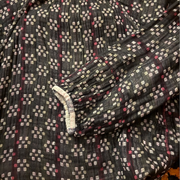 Ace & Jig reversible top in Kasuri / Kente - Picture 3 of 3